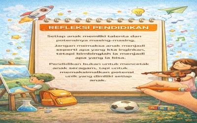 Setiap anak lahir dengan potensi yang berbeda