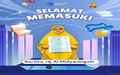 Hari ini, keluarga besar SMPN 20 Bekasi melepas salah satu sosok teladan terbaik kami, Ibu Dra. Hj. Ai Mulyaningsih, yang resmi memasuki masa purna tugas.